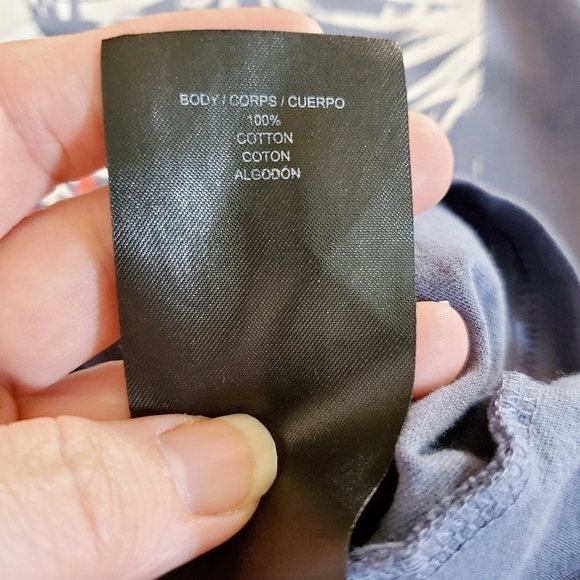 1422 * Hurley Palm Tree Graphic Tee Blue Size S - Picture 5 of 11